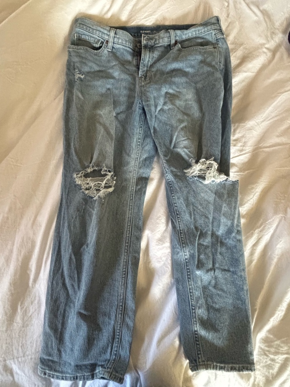 Old Navy Light Blue Boyfriend Jeans